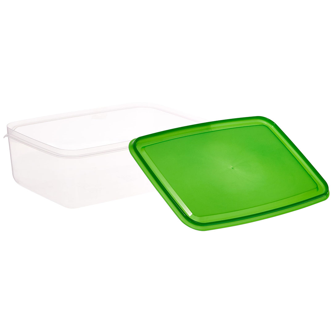 علب تخزين طعام - 17 قطعة - أخضر