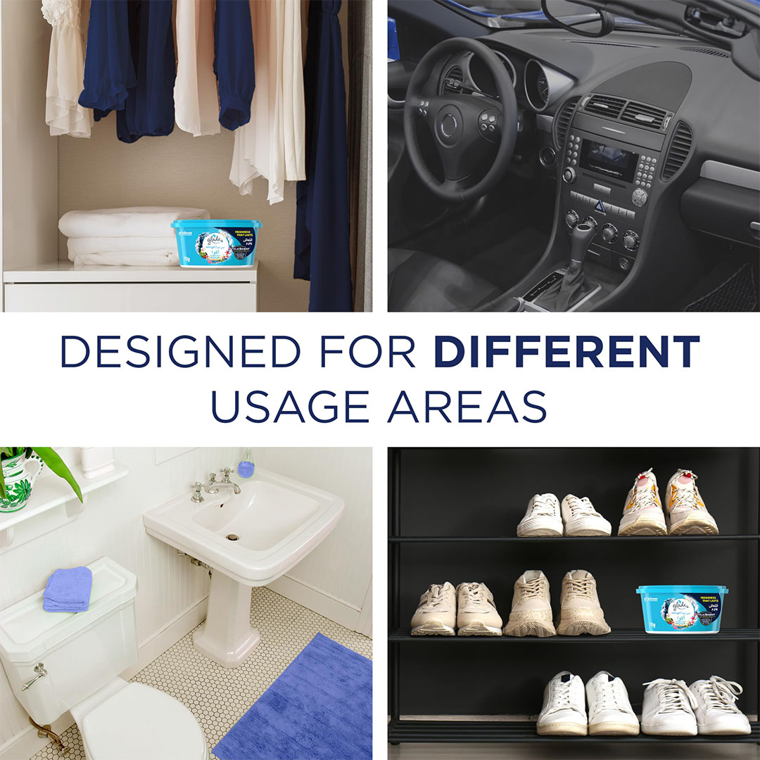 معطر الجو ميني جل اكوا من جليد - 70 جم