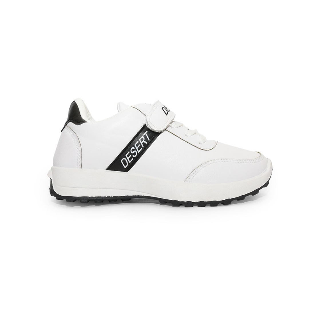 جزمة رياضية كاجوال من الجلد للأطفال D53