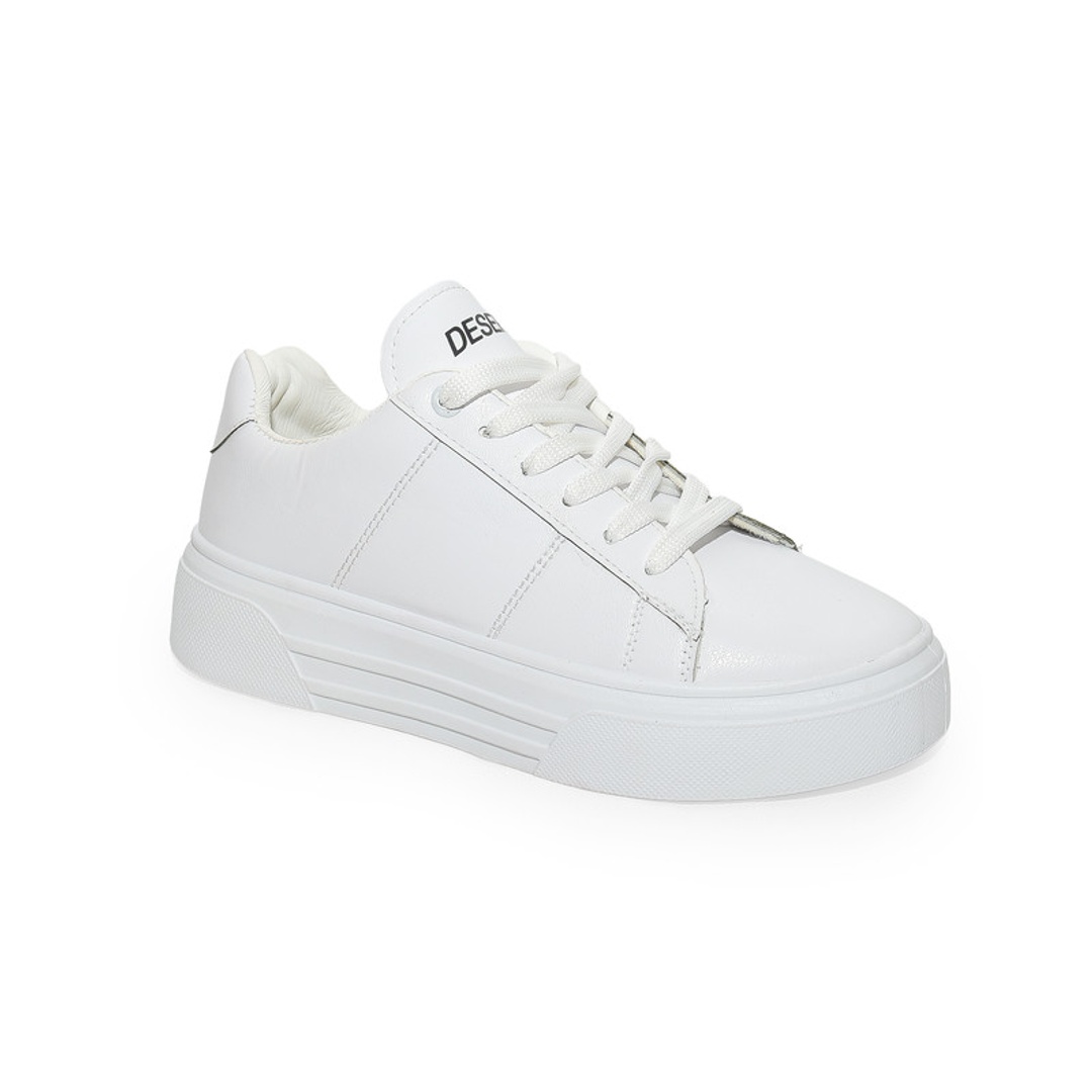 جزمة رياضية فلات ملون جانبي حريمي 3037