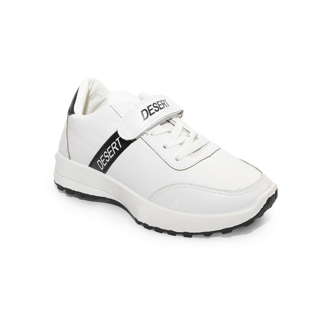 جزمة رياضية كاجوال من الجلد للأطفال D53