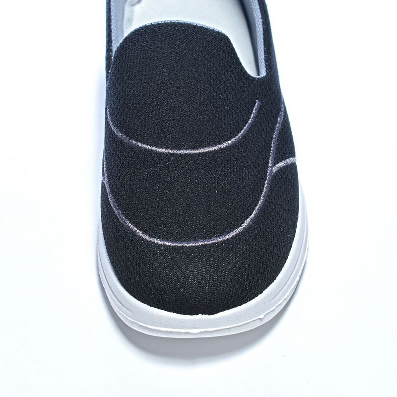 S97 جزمة حريمي فلات -  أسود