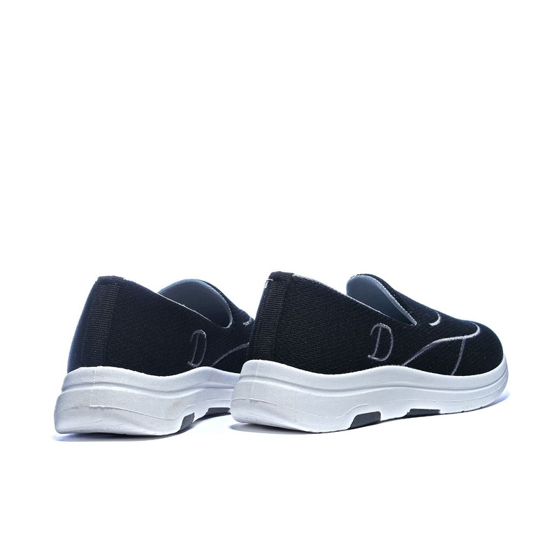 S97 جزمة حريمي فلات -  أسود