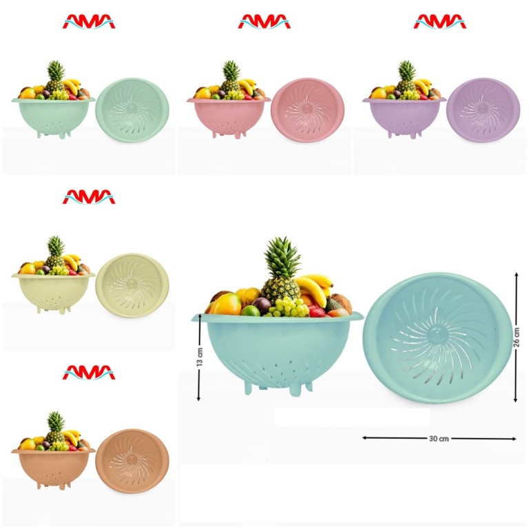 مصفاة خضار ساني باليدين - 2 قطعة