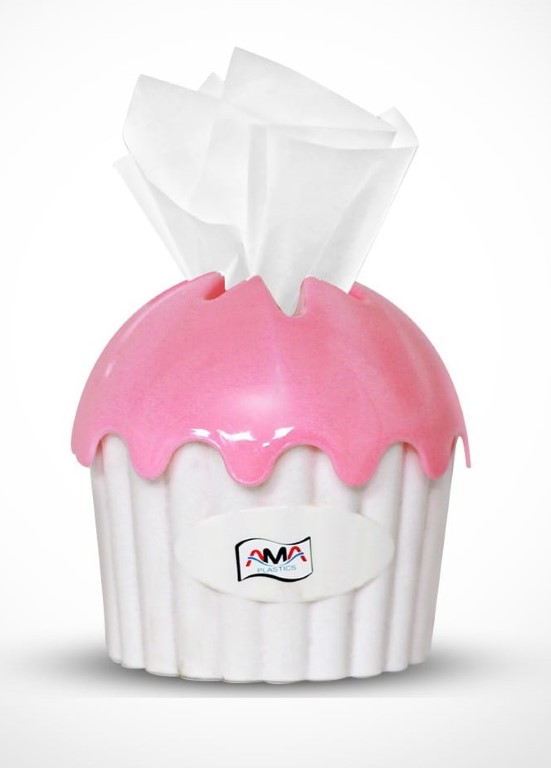 علبة مناديل كب كيك