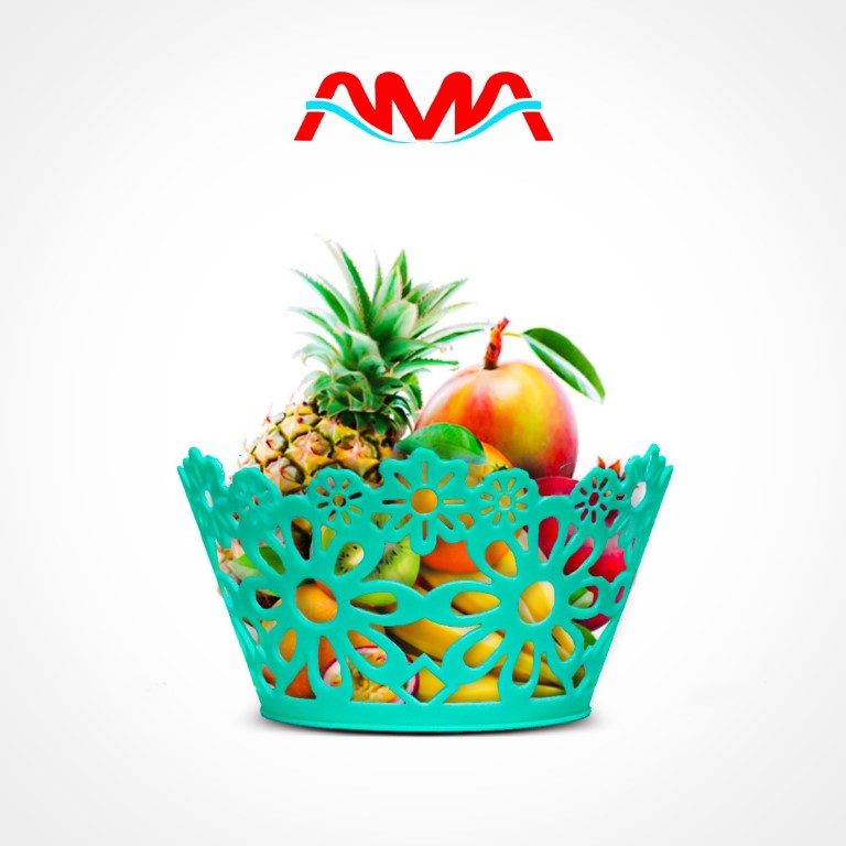 طبق فاكهة روزي كبير 29 سم