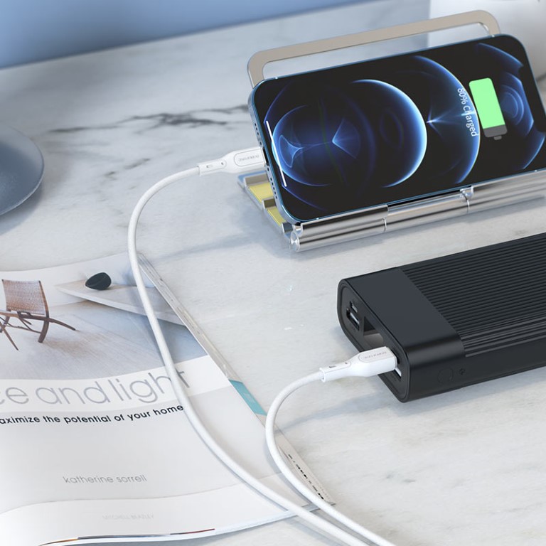 BX66 كابل ايفون USB-C إلى Lightning - 1 متر