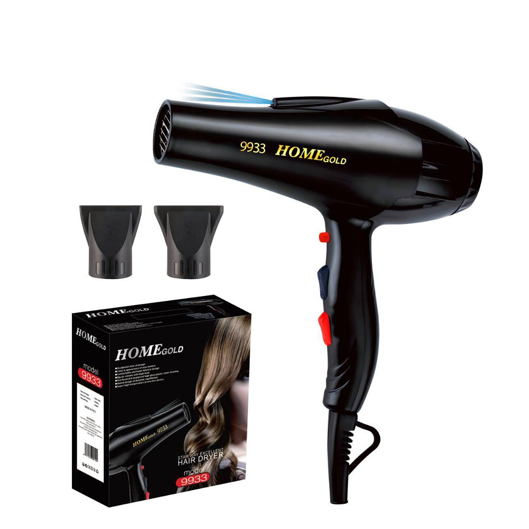 مجفف شعر هوم جولد - 3000 وات - 9933