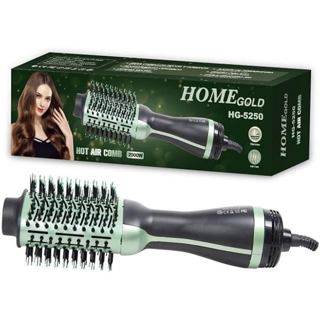 فرشاة ومجفف للشعر هوم جولد - 2000 وات - HG-5250