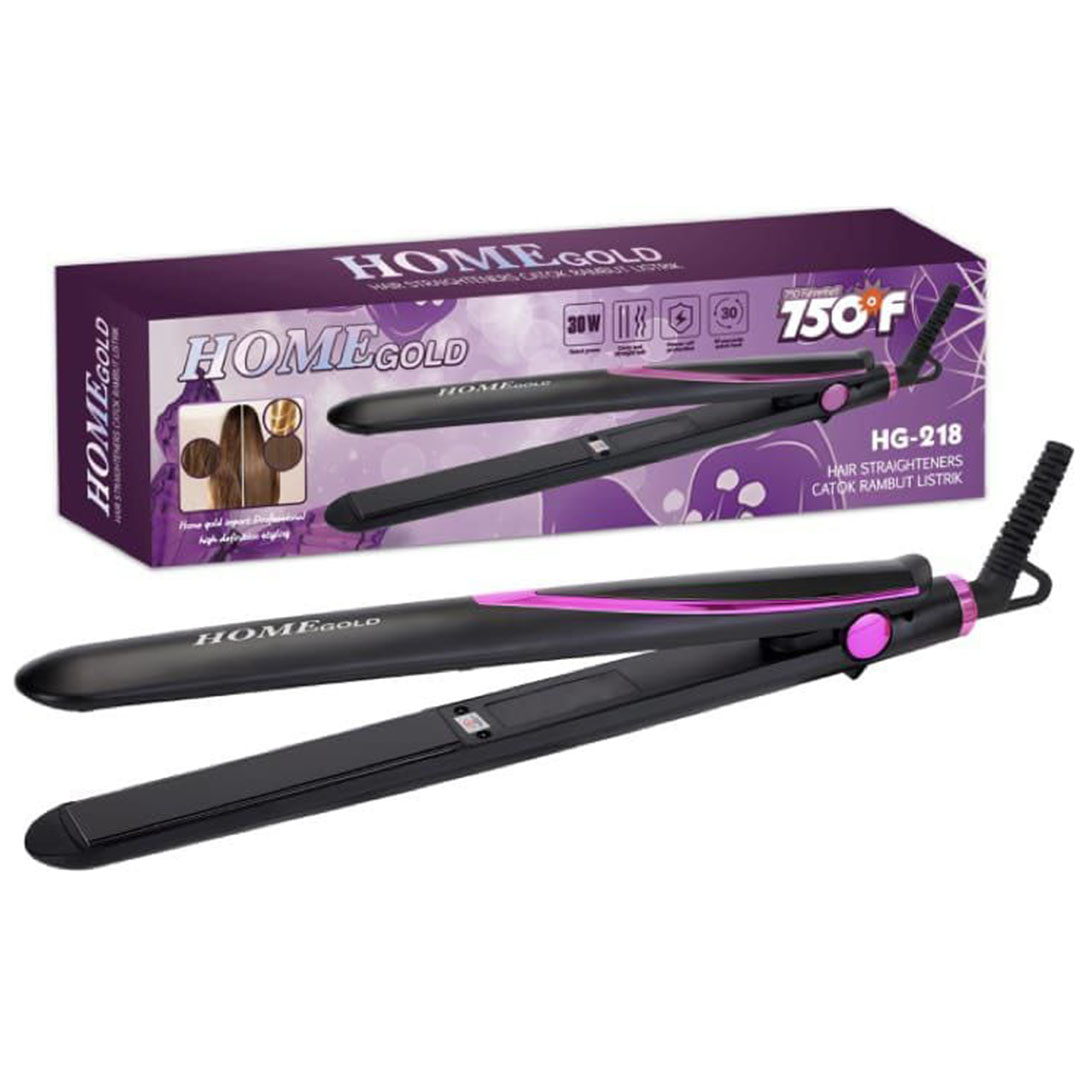 مكواة فرد الشعر هوم جولد - HG-218 - تصل إلى 750 درجة فهرنهايت