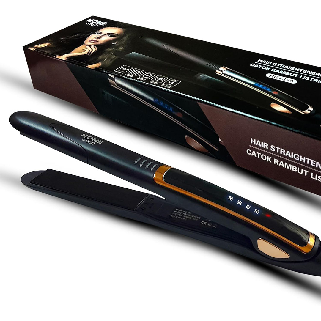 مكواة فرد الشعر هوم جولد - HG-390 - تصل إلى 750 درجة فهرنهايت