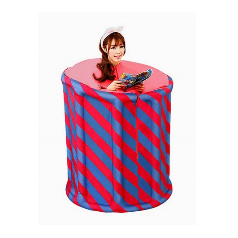 جهاز ساونا قابل للطي - أزرق/بينك