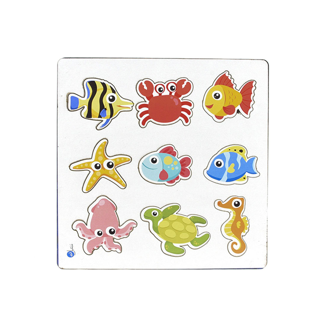 بازل تعليمي حيوانات للأطفال