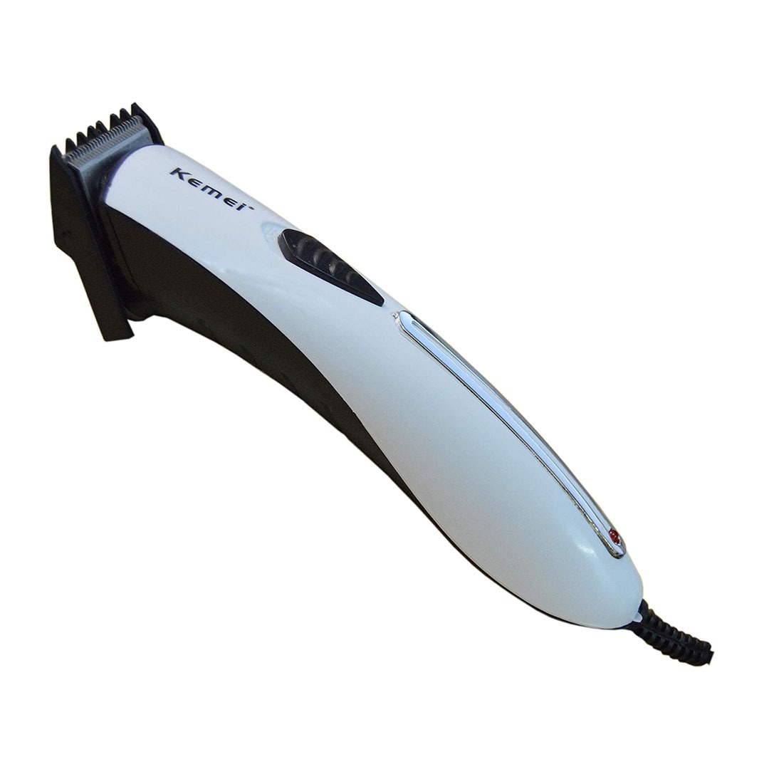 KM-201B ماكينة حلاقة كهربائية - أبيض