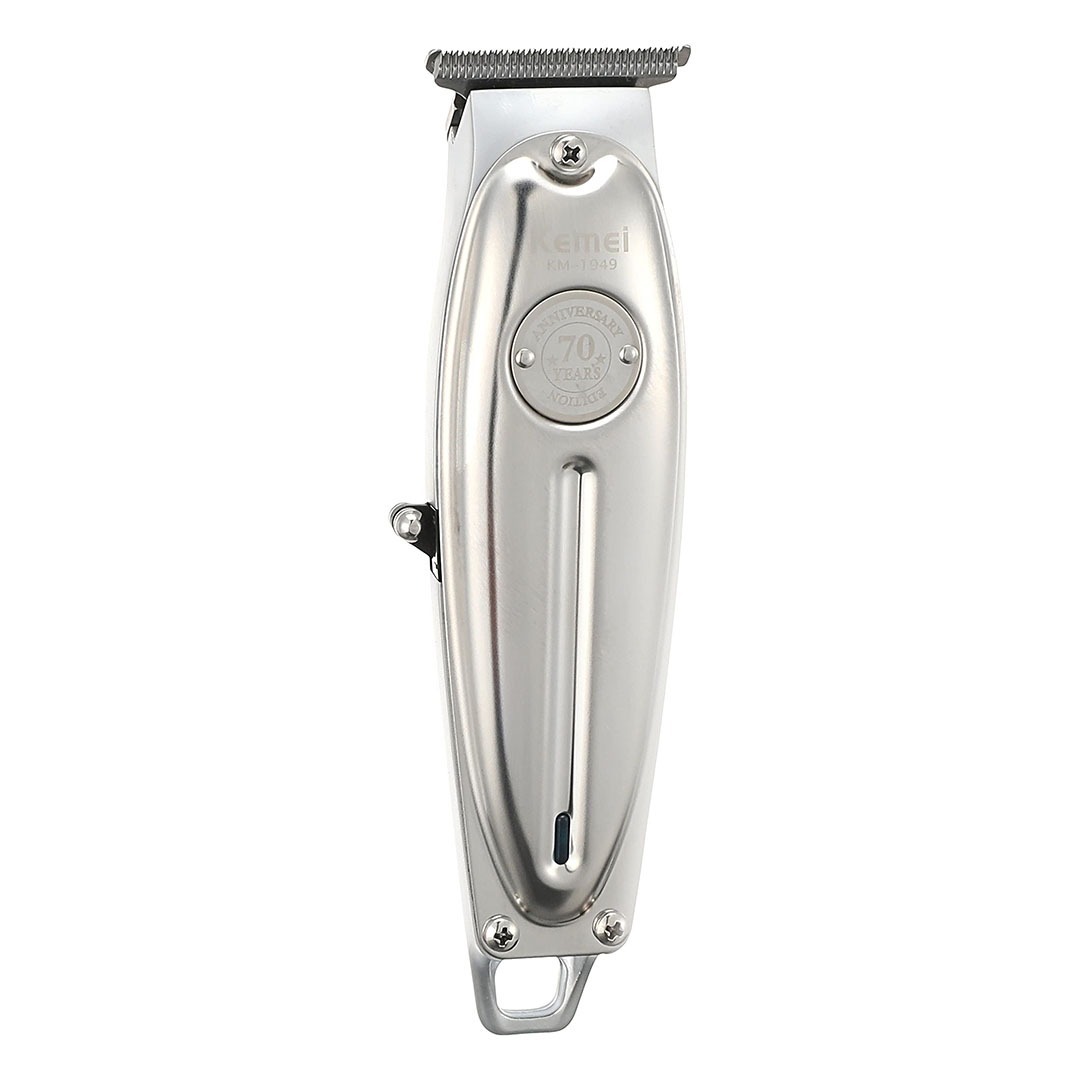 KM-1949 ماكينة حلاقة كهربائية - فضي