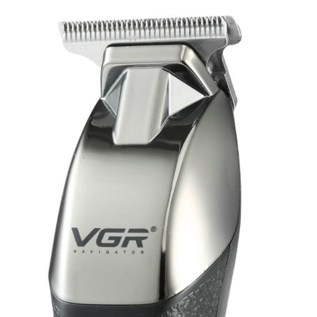 V-171 ماكينة حلاقة الشعر قابلة للشحن - أسود/فضي