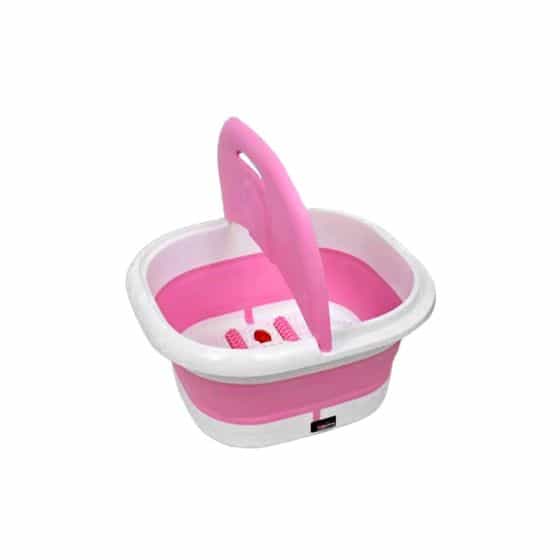 SQ-806 جهاز مساج كهربائي للقدم - ابيض/وردي