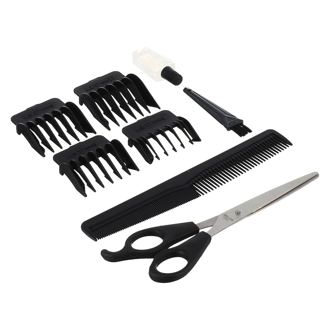 V-130 ماكينة حلاقة شعر إحترافية - أسود/فضي