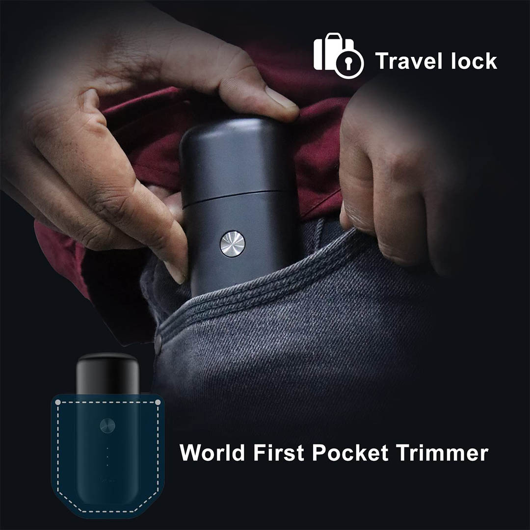 V-932 ماكينة حلاقة الشعر قابلة للشحن - أسود