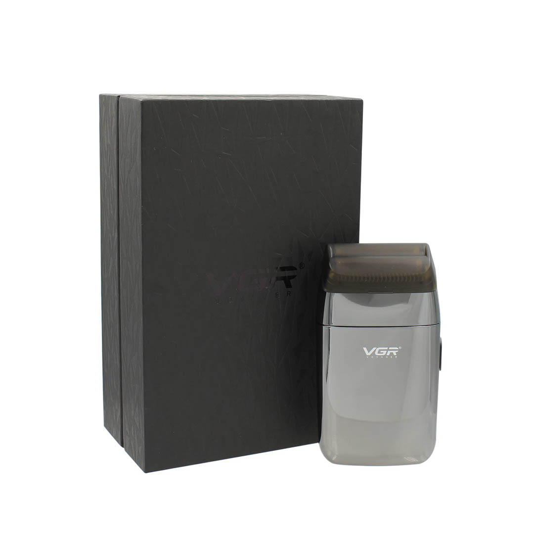 V-399 ماكينة حلاقة الذقن قابلة للشحن - فضي