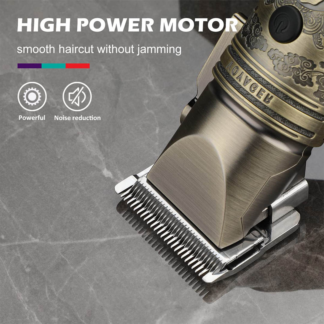 V-697 ماكينة حلاقة الشعر قابلة للشحن - ذهبي