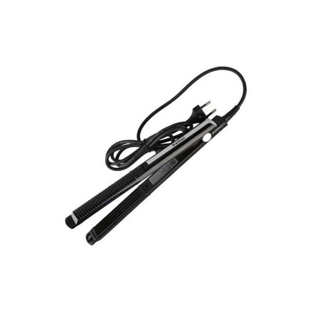 KM-2139 مكواة فرد الشعر - 220C - أسود