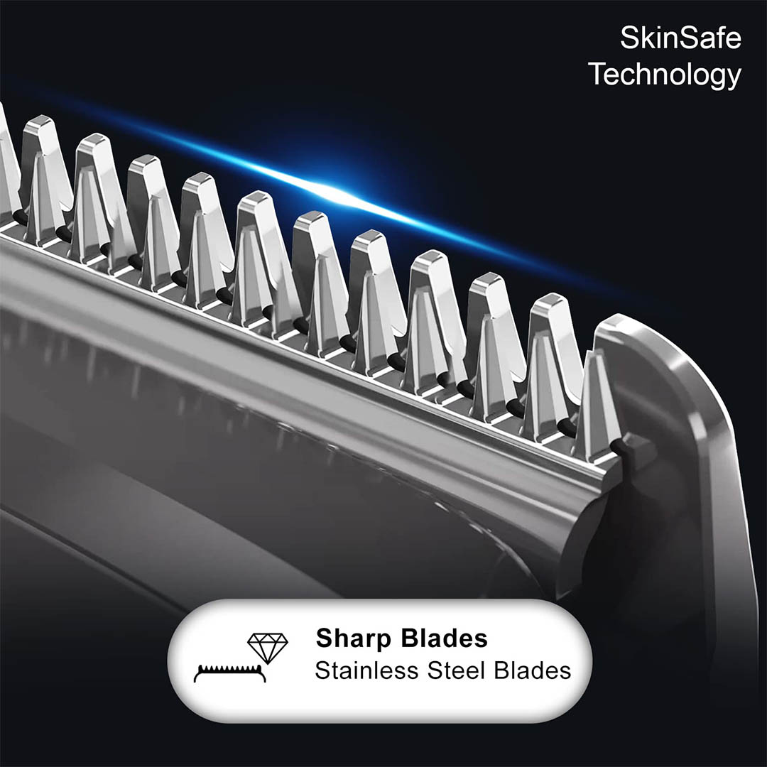 V-932 ماكينة حلاقة الشعر قابلة للشحن - أسود