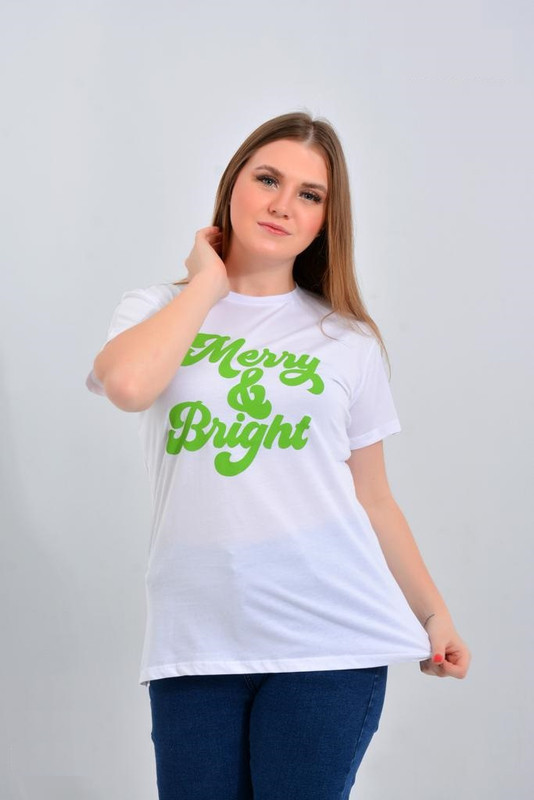 1006 تي شيرت حريمي كاجوال نص كم