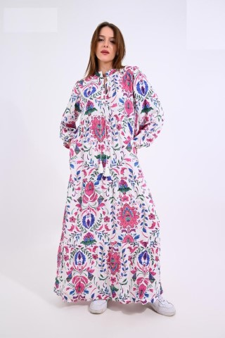 فستان كم كاجوال حريمي