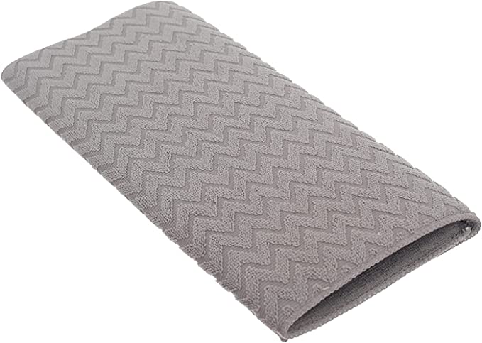 منشفة مايكروفايبر لتجفيف الاطباق - رمادي
