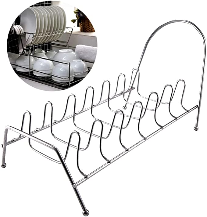 حامل أطباق الومنيوم - 2 قطعة