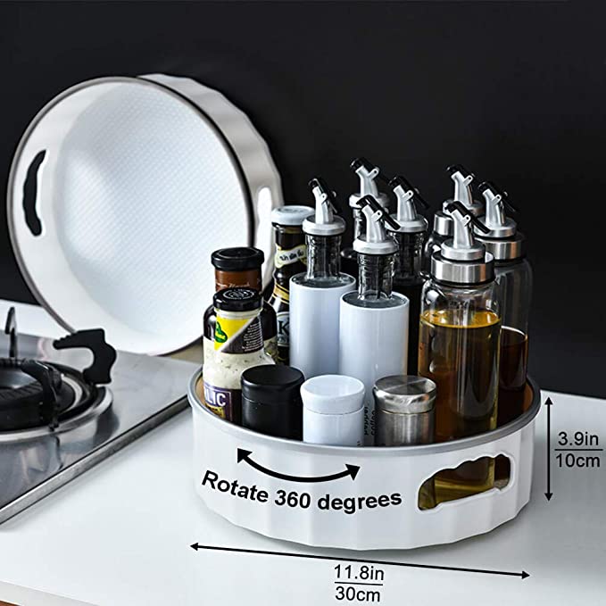 منظم خزانة دوار مضاد للانزلاق