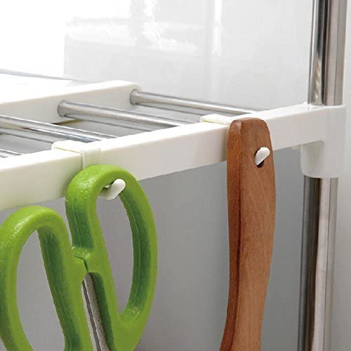 حامل معدني للميكروويف قابل للفتح - 2 رف