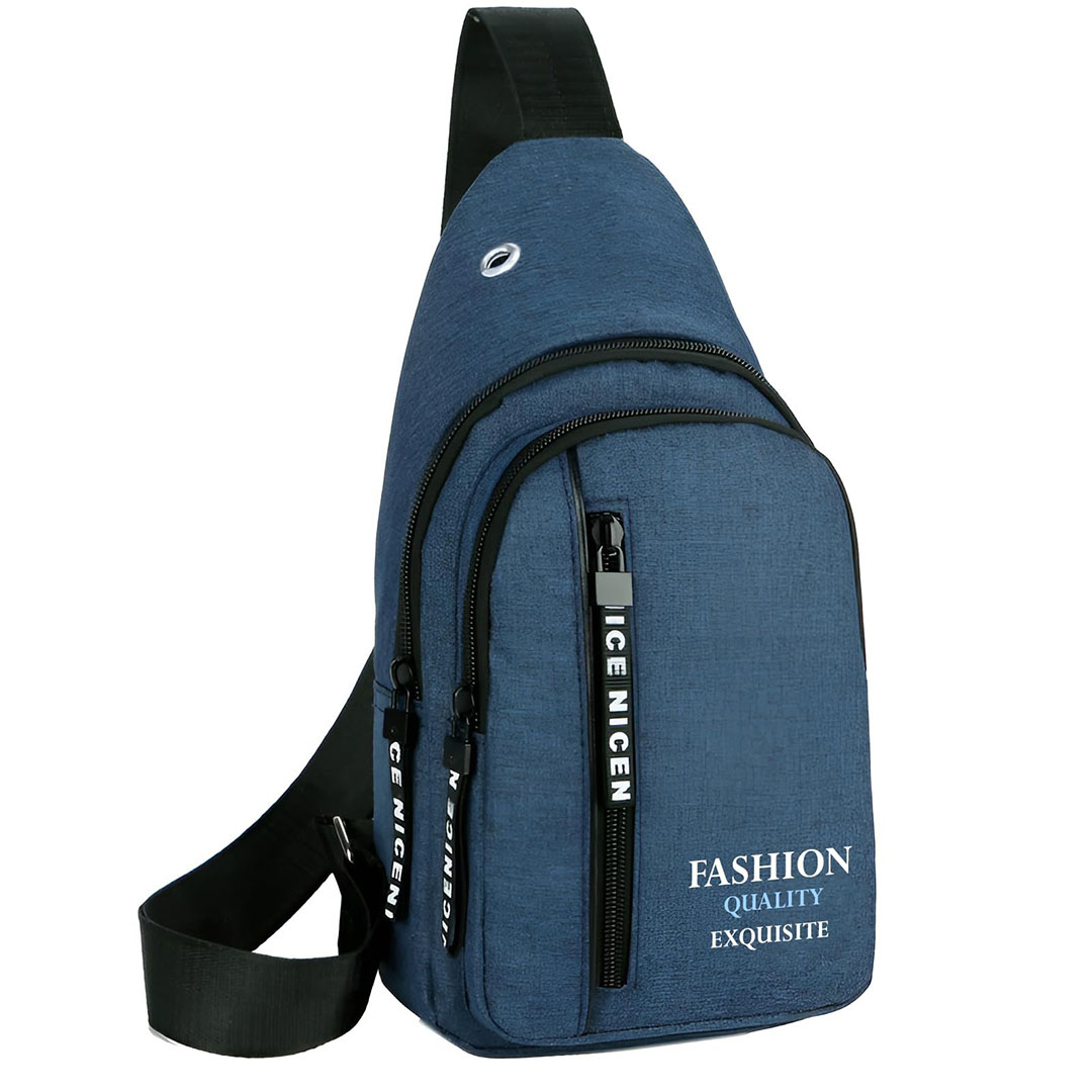 حقيبة صغيرة كروس بودي - أزرق