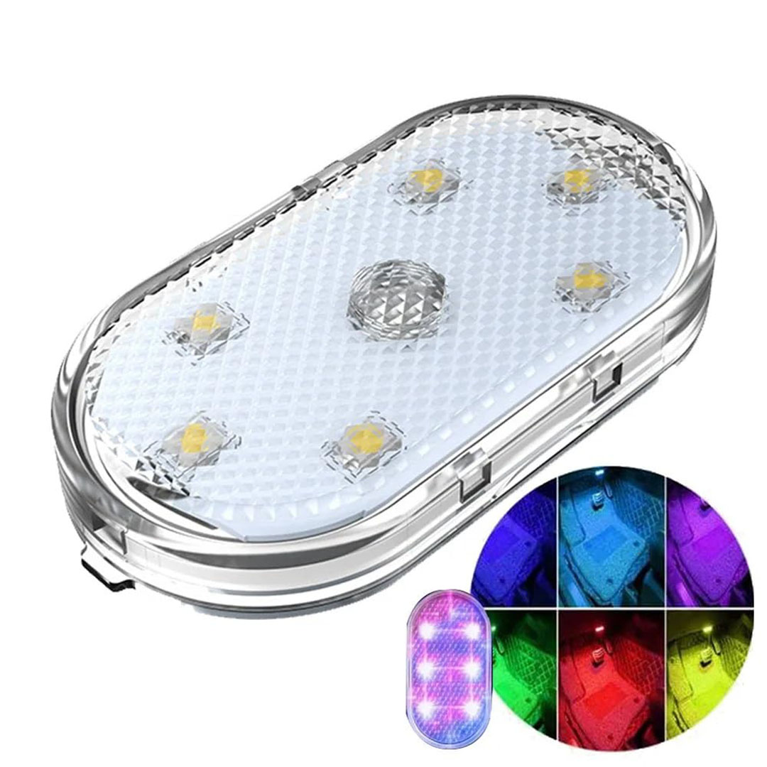 مصباح LED داخلي للسيارة باللمس قابل للشحن