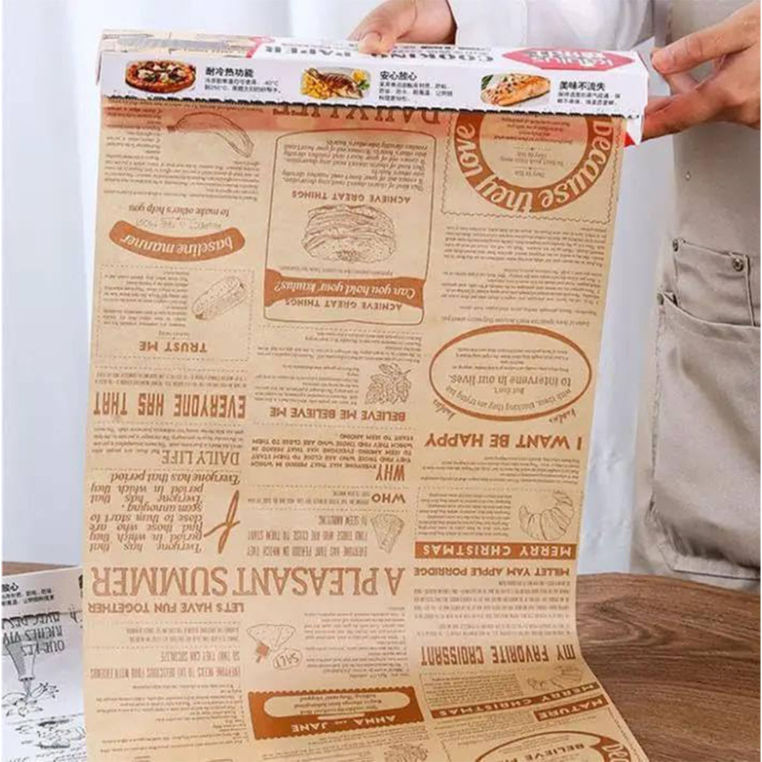 ورق زبدة للخبز - 10م * 30 سم