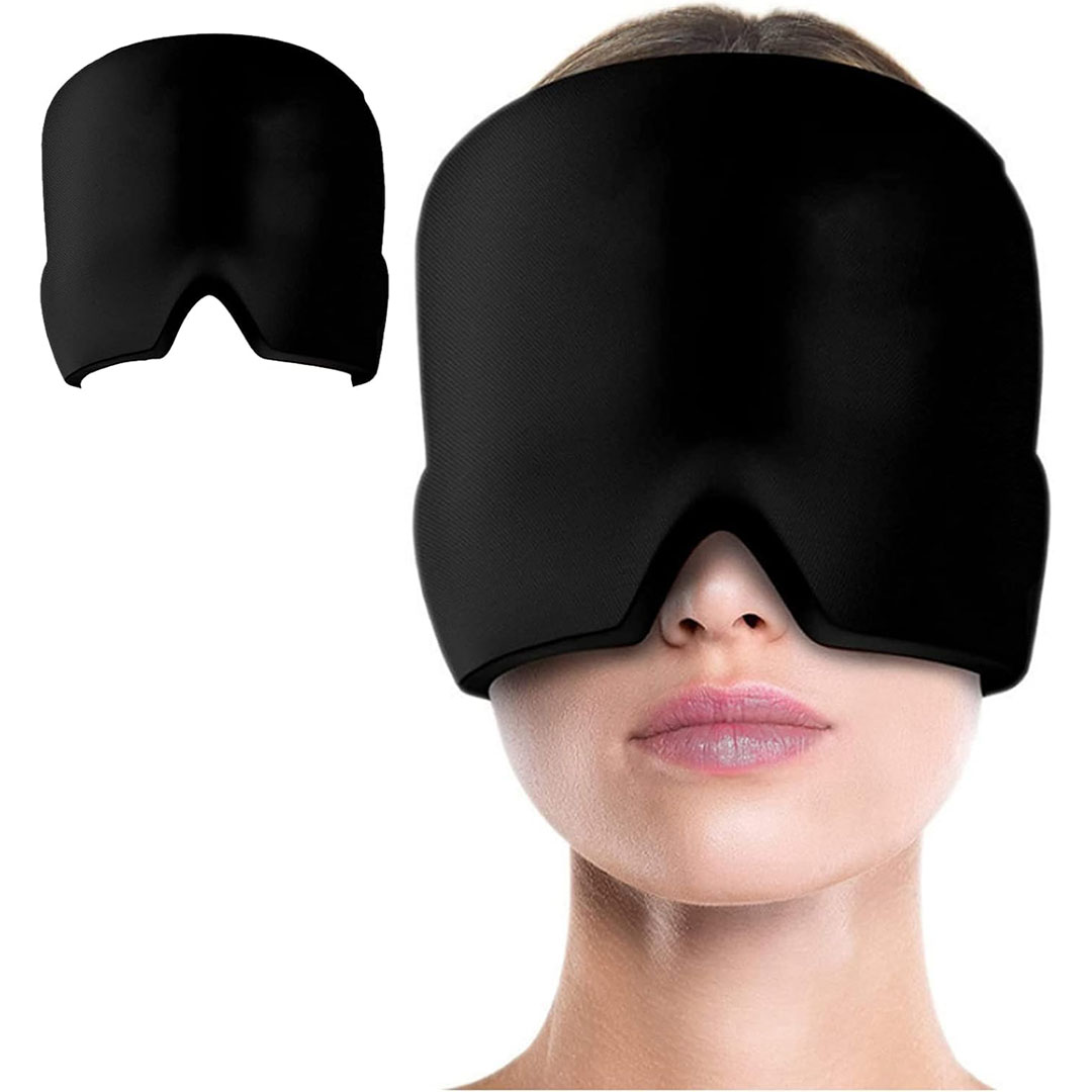 طاقية تخفيف الصداع النصفي - أسود