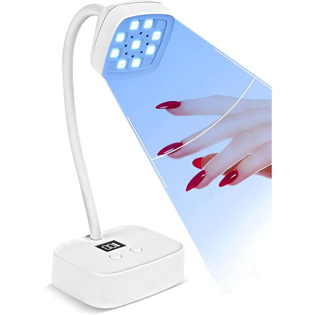 مجفف أظافر LED بالأشعة فوق البنفسجية