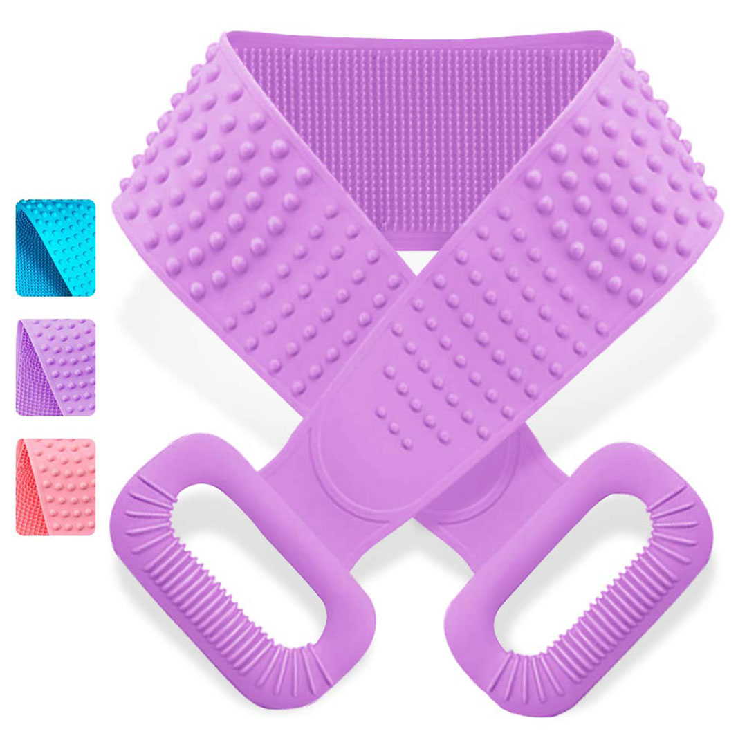 فرشاة استحمام لتقشير الجسم من السيليكون