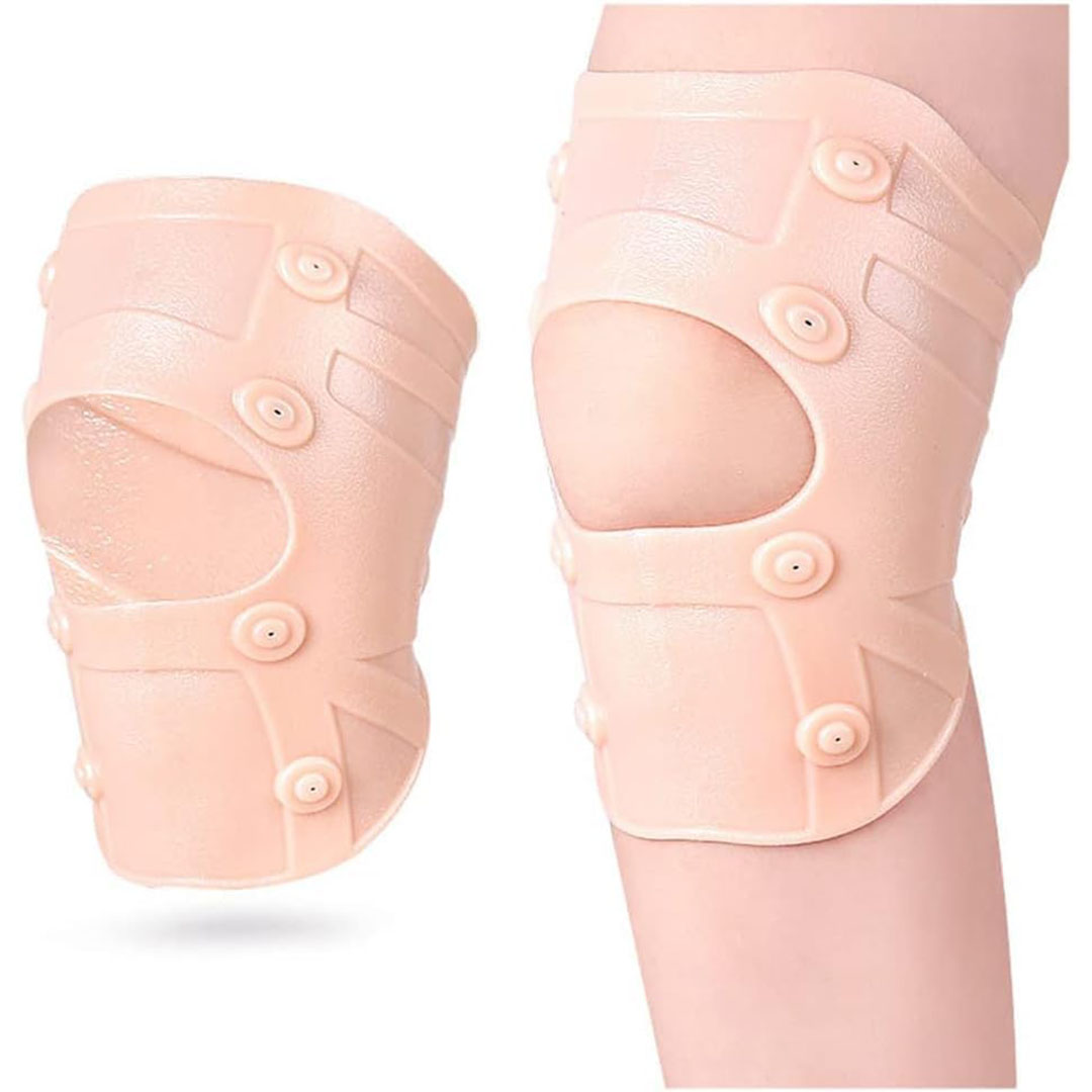 دعامة ركبة مغناطيسية من السيليكون - بيج