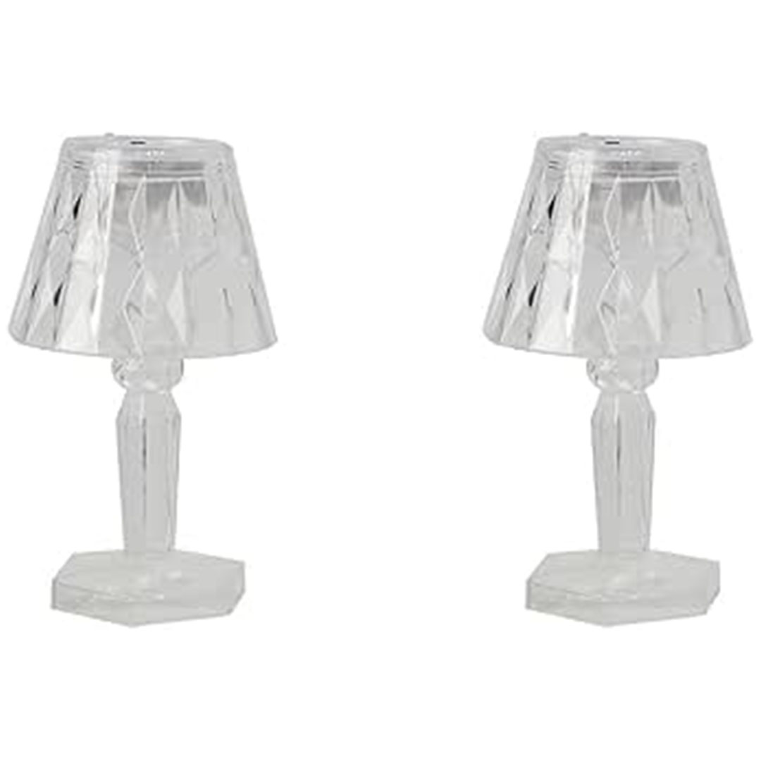 أباجوره ليد صغيرة تعمل بالبطاريه - 4 قطع