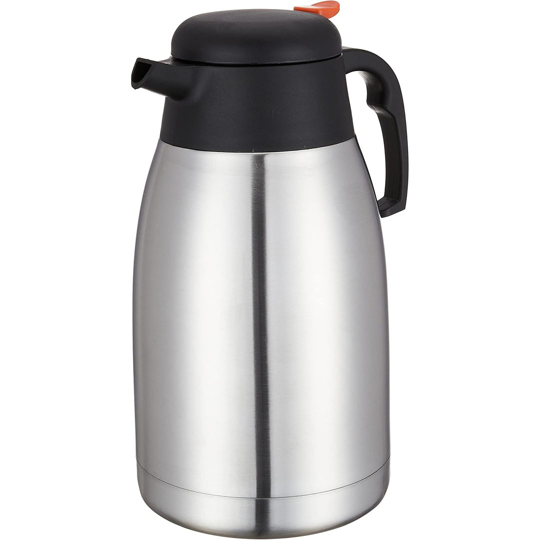 ترمس حافظ للحرارة - 1.2 لتر - استانلس×أسود
