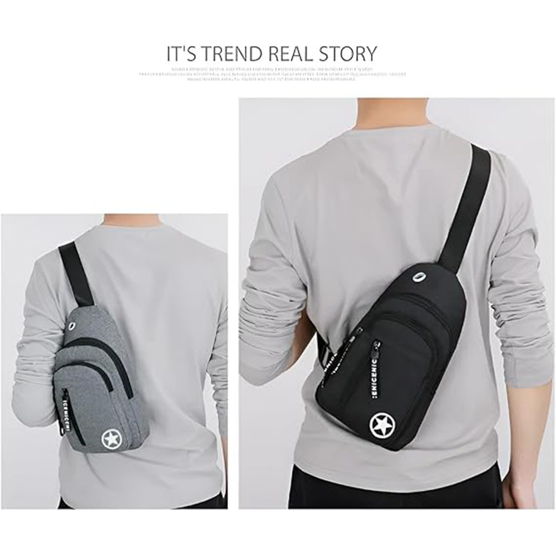 حقيبة صغيرة كروس بودي - أزرق