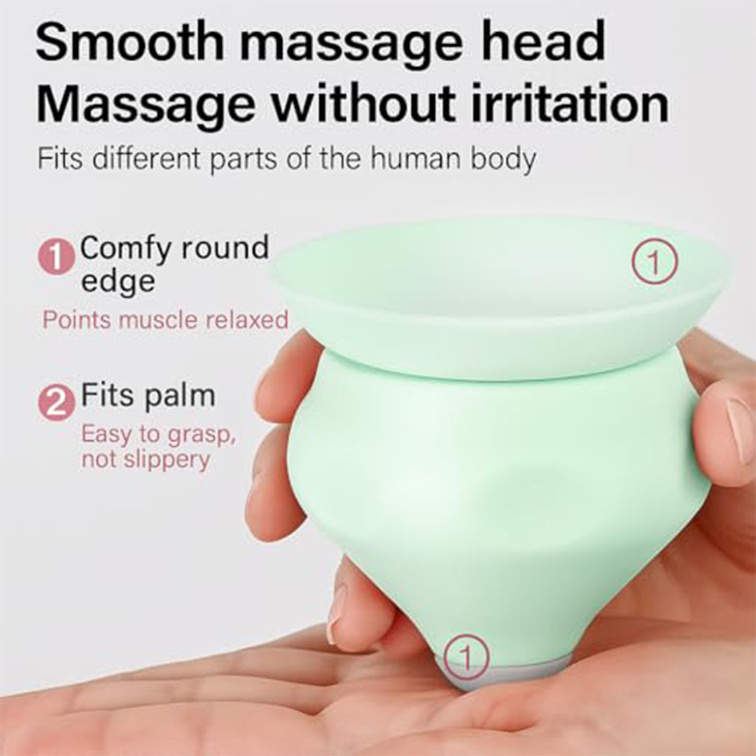 كرة تدليك كهربائية مع حرارة واهتزاز - 4 أوضاع