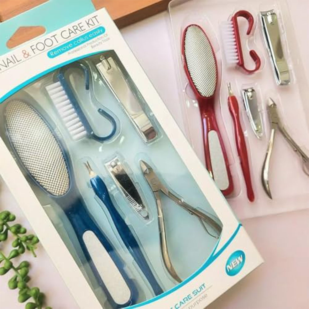 مجموعة باديكير متكاملة 6*1 - أزرق