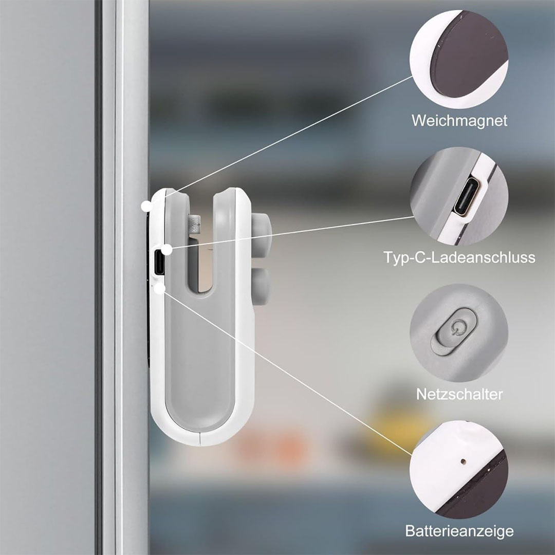 أداة غلق وقطع الأكياس قابلة لإعادة الشحن