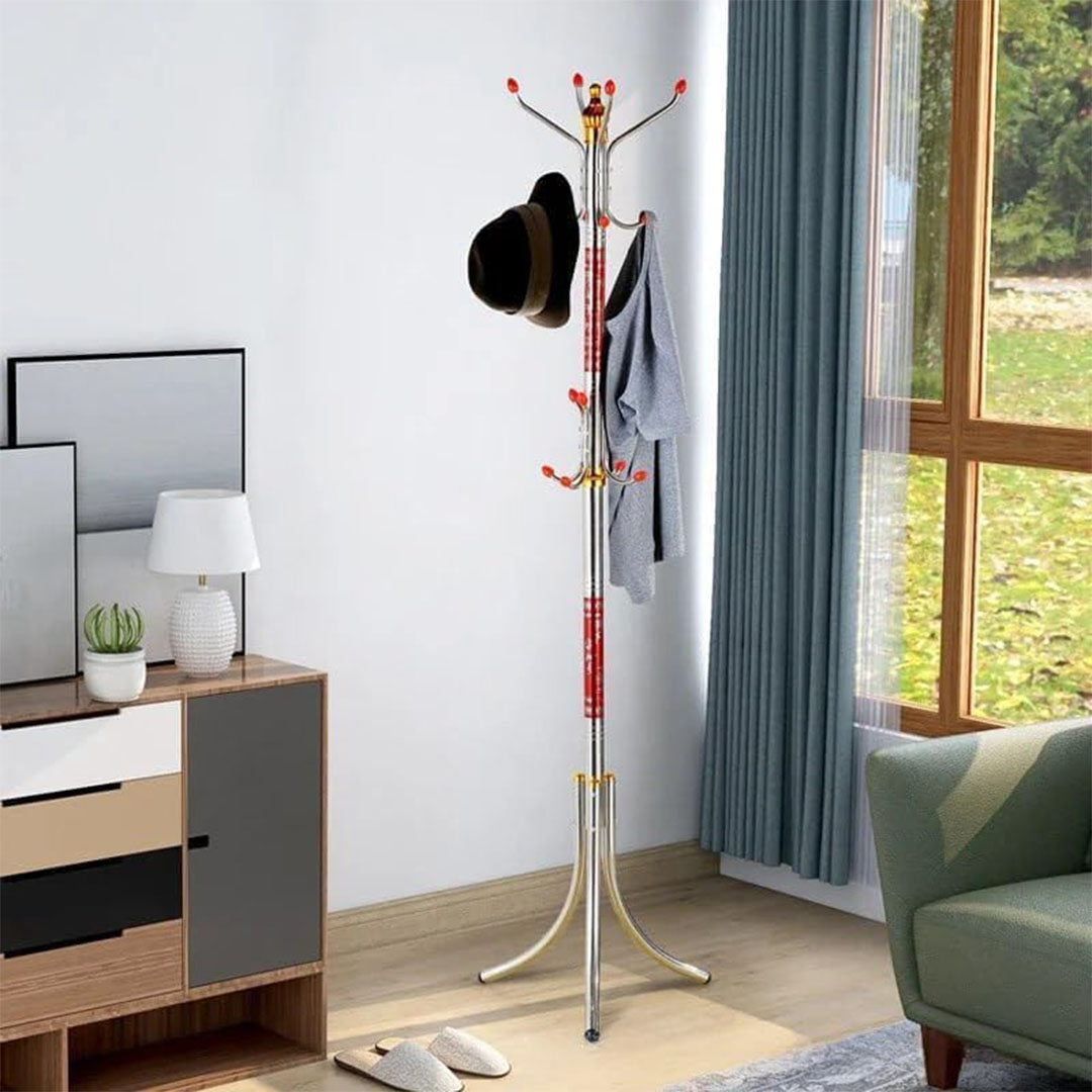 شماعة ملابس كلاسيك من الفولاذ - 16 هوك