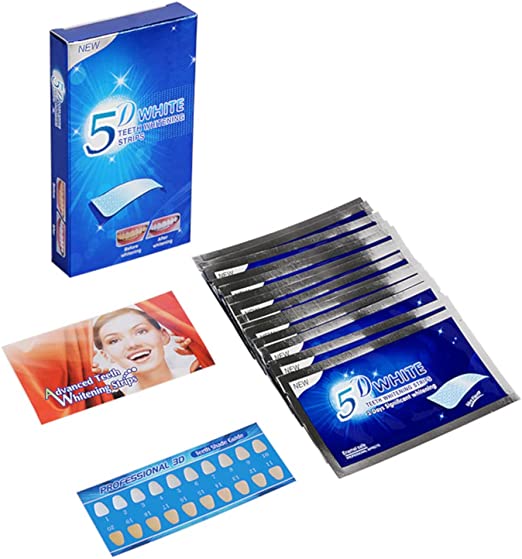 لصقة تبيض الاسنان 5D White - 7 لصقات