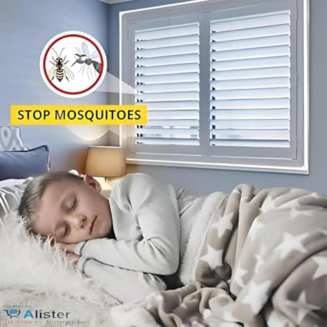 ستارة ناموسية للنافذة - 200 * 150 سم