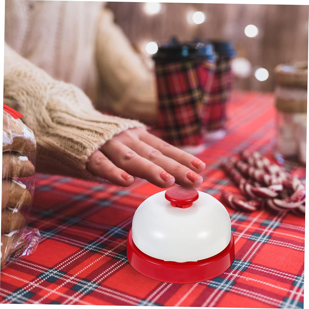 جرس مكتبي معدني متعدد الألوان